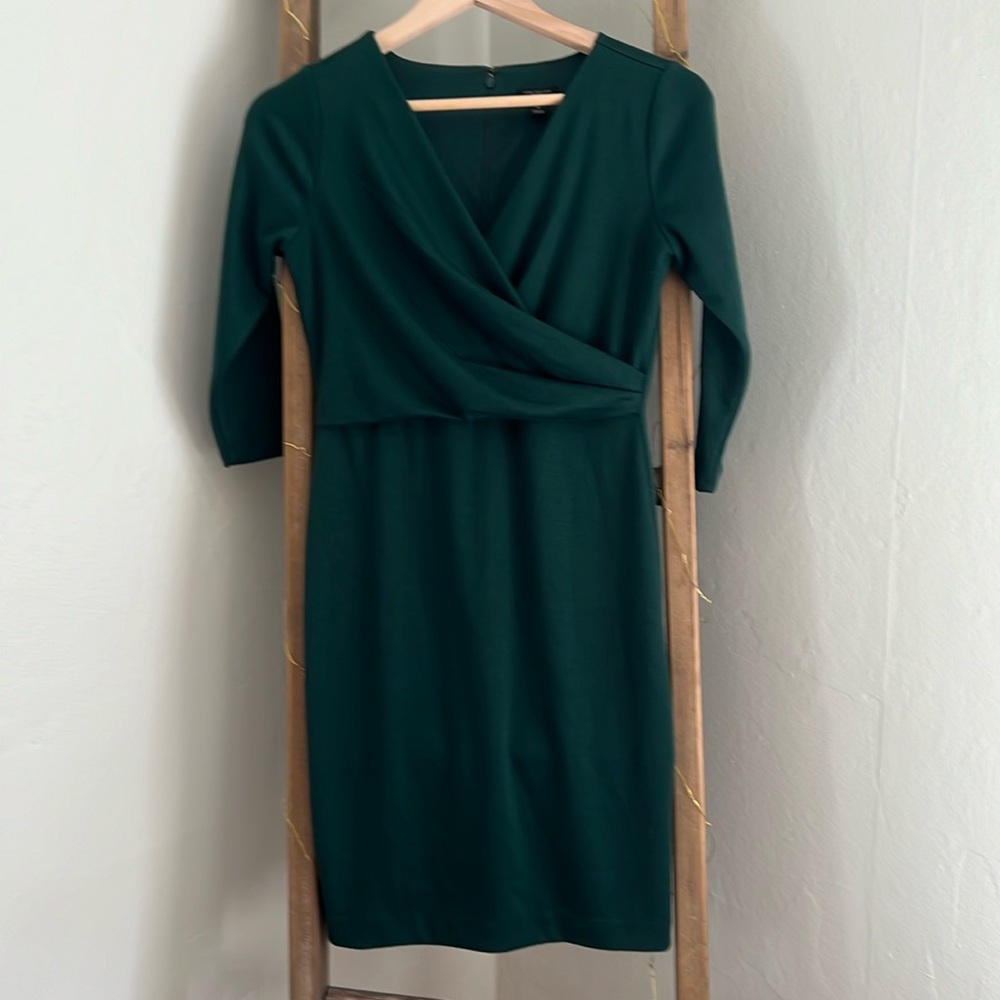Ann Taylor Dress - Green Size 0P